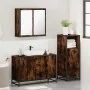 Set de muebles baño 3 pzas madera contrachapada roble ahumado by , Bathroom furniture - Ref: Foro24-3300952, Price: 226,96 €,...