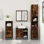Set de muebles baño 3 pzas madera contrachapada roble ahumado von , Badezimmermöbel - Ref: Foro24-3301087, Preis: 289,52 €, R...