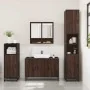 Set de muebles baño 3 pzas madera contrachapada roble marrón by , Bathroom furniture - Ref: Foro24-3300984, Price: 230,84 €, ...