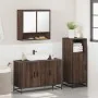 Set de muebles baño 3 pzas madera contrachapada roble marrón by , Bathroom furniture - Ref: Foro24-3300984, Price: 230,84 €, ...