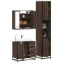 Set de muebles baño 3 pzas madera contrachapada roble marrón by , Bathroom furniture - Ref: Foro24-3301079, Price: 275,98 €, ...