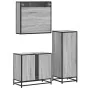 Set de muebles de baño 3 pzas madera contrachapada gris sonoma von , Badezimmermöbel - Ref: Foro24-3301058, Preis: 245,18 €, ...