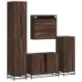 Set de muebles baño 4 pzas madera contrachapada roble marrón von , Badezimmermöbel - Ref: Foro24-3301204, Preis: 422,18 €, Ra...