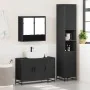 Juego de muebles de baño 3 pzas madera contrachapada negro by , Bathroom furniture - Ref: Foro24-3301100, Price: 309,43 €, Di...