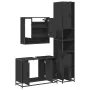 Juego de muebles de baño 3 pzas madera contrachapada negro by , Bathroom furniture - Ref: Foro24-3301100, Price: 309,43 €, Di...