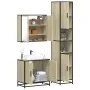 Set de muebles de baño 3 pzas madera contrachapada roble Sonoma by , Bathroom furniture - Ref: Foro24-3301066, Price: 281,66 ...
