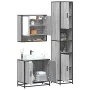 Set de muebles de baño 3 pzas madera contrachapada gris sonoma by , Bathroom furniture - Ref: Foro24-3301098, Price: 282,23 €...