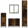 Set de muebles baño 4 pzas madera contrachapada roble ahumado by , Bathroom furniture - Ref: Foro24-3301212, Price: 400,87 €,...
