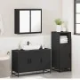 Juego de muebles de baño 3 pzas madera contrachapada negro von , Badezimmermöbel - Ref: Foro24-3300950, Preis: 238,33 €, Raba...