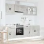 Mueble cocina Kalmar gris hormigón 8 pzas madera contrachapada de , Armarios de cocina - Ref: Foro24-3314825, Precio: 553,43 ...