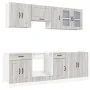 Mueble cocina Kalmar sonoma gris 8 pzas madera contrachapada von , Küchenschränke - Ref: Foro24-3314827, Preis: 563,75 €, Rab...