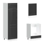 Mueble de cocina Kalmar negra 7 piezas madera contrachapada von , Küchenschränke - Ref: Foro24-3314782, Preis: 621,95 €, Raba...