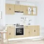 Mueble cocina Kalmar roble sonoma 8 pzas madera contrachapada von , Küchenschränke - Ref: Foro24-3314844, Preis: 525,44 €, Ra...