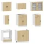 Mueble cocina Kalmar roble sonoma 8 pzas madera contrachapada von , Küchenschränke - Ref: Foro24-3314844, Preis: 525,44 €, Ra...