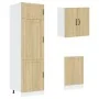Mueble cocina Kalmar roble sonoma 8 pzas madera contrachapada de , Armarios de cocina - Ref: Foro24-3314804, Precio: 598,15 €...