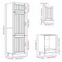 Mueble cocina Kalmar gris hormigón 7 pzas madera contrachapada von , Küchenschränke - Ref: Foro24-3314775, Preis: 566,81 €, R...
