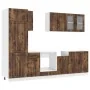 Mueble cocina Kalmar roble ahumado 8 pzas madera contrachapada de , Armarios de cocina - Ref: Foro24-3314806, Precio: 616,99 ...