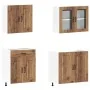 Mueble cocina Kalmar madera vieja 4 pzas madera contrachapada by , Kitchen cabinets - Ref: Foro24-3314859, Price: 318,15 €, D...
