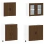 Mueble cocina Kalmar roble marrón 4 pzas madera contrachapada von , Küchenschränke - Ref: Foro24-3314878, Preis: 281,37 €, Ra...