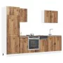 Mueble cocina Kalmar madera vieja 7 pzas madera contrachapada von , Küchenschränke - Ref: Foro24-3314789, Preis: 565,61 €, Ra...