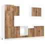 Mueble cocina Kalmar madera vieja 7 pzas madera contrachapada von , Küchenschränke - Ref: Foro24-3314789, Preis: 565,61 €, Ra...