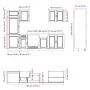 Mueble cocina Kalmar madera vieja 7 pzas madera contrachapada von , Küchenschränke - Ref: Foro24-3314789, Preis: 565,61 €, Ra...
