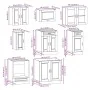 Mueble cocina Kalmar roble ahumado 8 pzas madera contrachapada von , Küchenschränke - Ref: Foro24-3314846, Preis: 543,34 €, R...
