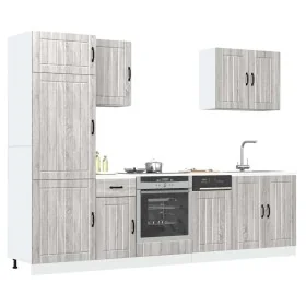 Mueble cocina Kalmar sonoma gris 7 pzas madera contrachapada von , Küchenschränke - Ref: Foro24-3314777, Preis: 577,13 €, Rab...