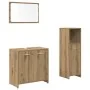 Juego de muebles baño 3 piezas madera ingeniería roble artisan von , Badezimmermöbel - Ref: Foro24-3328560, Preis: 108,95 €, ...