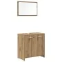 Juego de muebles baño 3 piezas madera ingeniería roble artisan von , Badezimmermöbel - Ref: Foro24-3328560, Preis: 108,95 €, ...