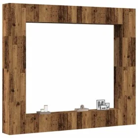 Conjunto de mueble de TV 8 piezas montado la pared madera vieja de , Muebles TV - Ref: Foro24-3328955, Precio: 504,75 €, Desc...