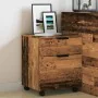 Archivador ruedas madera contrachapada madera vieja 45x38x54 cm by , Closets and storage - Ref: Foro24-856949, Price: 53,58 €...