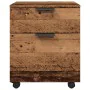 Archivador ruedas madera contrachapada madera vieja 45x38x54 cm by , Closets and storage - Ref: Foro24-856949, Price: 53,58 €...