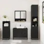 Juego de muebles de baño 3 pzas madera contrachapada negro by , Bathroom furniture - Ref: Foro24-3300990, Price: 269,43 €, Di...