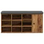 Banco zapatero madera de ingeniería madera vieja 102x32x50 cm von , Bänke für Hallen und Lager - Ref: Foro24-857621, Preis: 1...