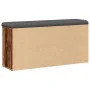 Banco zapatero madera de ingeniería madera vieja 102x32x50 cm von , Bänke für Hallen und Lager - Ref: Foro24-857621, Preis: 1...