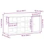 Banco zapatero madera de ingeniería madera vieja 102x32x50 cm von , Bänke für Hallen und Lager - Ref: Foro24-857621, Preis: 1...