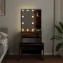 Juego de tocador con LED madera contrachapada madera vieja by , Bedroom Dressers - Ref: Foro24-3329187, Price: 123,09 €, Disc...