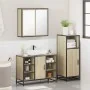 Set de muebles de baño 3 pzas madera contrachapada roble Sonoma de , Muebles de baño - Ref: Foro24-3300971, Precio: 212,44 €,...