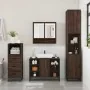 Set de muebles baño 3 pzas madera contrachapada roble marrón by , Bathroom furniture - Ref: Foro24-3301064, Price: 239,37 €, ...