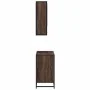 Set de muebles baño 2 pzas madera contrachapada marrón roble by , Bathroom furniture - Ref: Foro24-3300944, Price: 151,13 €, ...