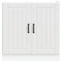 Mueble bajo fregadero Lucca madera contrachapada blanca by , Kitchen cabinets - Ref: Foro24-853687, Price: 77,75 €, Discount: %