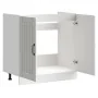 Mueble bajo fregadero Lucca madera contrachapada blanca by , Kitchen cabinets - Ref: Foro24-853687, Price: 77,75 €, Discount: %