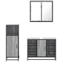 Set de muebles de baño 3 pzas madera contrachapada gris sonoma von , Badezimmermöbel - Ref: Foro24-3300973, Preis: 225,11 €, ...