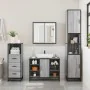 Set de muebles de baño 3 pzas madera contrachapada gris sonoma von , Badezimmermöbel - Ref: Foro24-3301093, Preis: 294,47 €, ...