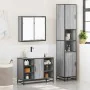 Set de muebles de baño 3 pzas madera contrachapada gris sonoma von , Badezimmermöbel - Ref: Foro24-3301093, Preis: 294,47 €, ...