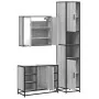 Set de muebles de baño 3 pzas madera contrachapada gris sonoma von , Badezimmermöbel - Ref: Foro24-3301093, Preis: 294,47 €, ...