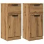 Aparadores 2 uds madera ingeniería roble artisian 30x30x70 cm de , Aparadores - Ref: Foro24-856954, Precio: 94,69 €, Descuent...