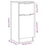 Aparadores 2 uds madera ingeniería roble artisian 30x30x70 cm de , Aparadores - Ref: Foro24-856954, Precio: 94,69 €, Descuent...