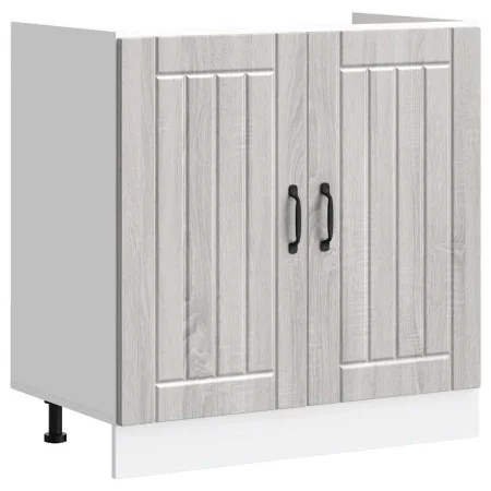 Panel para lavavajillas Lucca madera contrachapada sonoma gris by , Kitchen cabinets - Ref: Foro24-853693, Price: 79,59 €, Di...